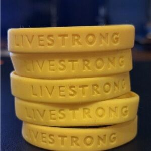 Livestrong Yellow Wristband Set